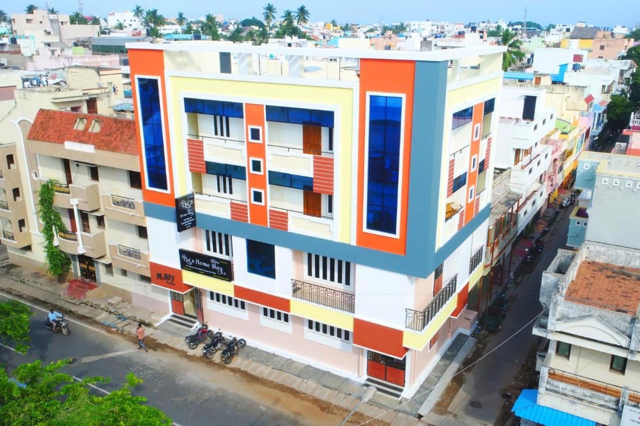 Lia'S Homestay Puducherry Eksteriør billede